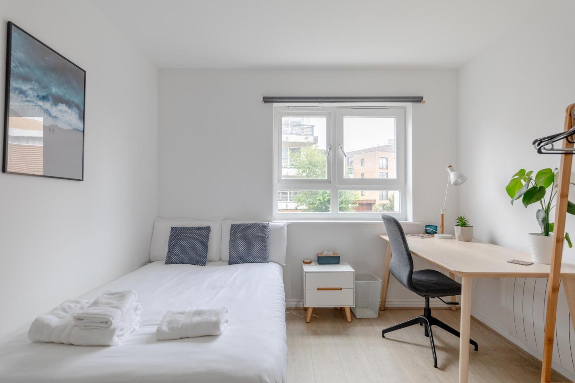 Vibrant & Modern 1Bd Flat - Hackney Leilighet London Eksteriør bilde